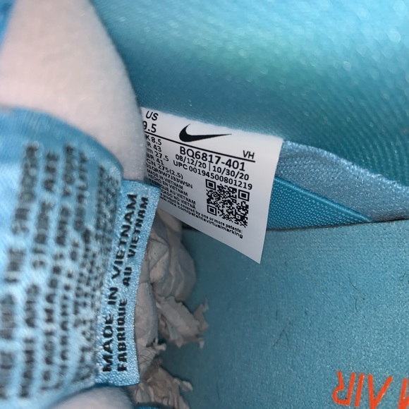 nike ab dunk low gulf 58 9.5 mens - Picture 7 of 8